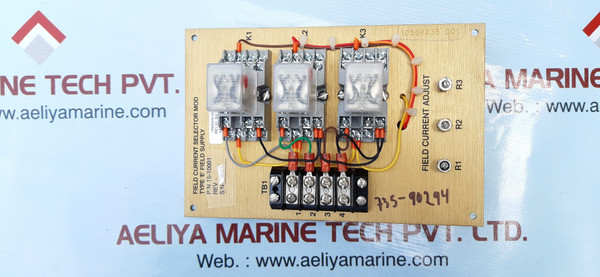 Field Current Selector 15-10001 Printed Circuit Board 