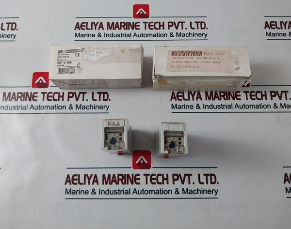 Telemecanique Rht 4138E Time Delay Relay 992.01.02.011