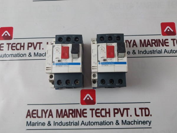 Motor Circuit Breaker Telemecanique Gv2Me08/2.5-4A Schneider Electric Used