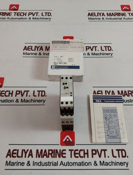 Telemecanique Re4 Rm11Bu Time Relay 0,05 Sec – 300 Hr