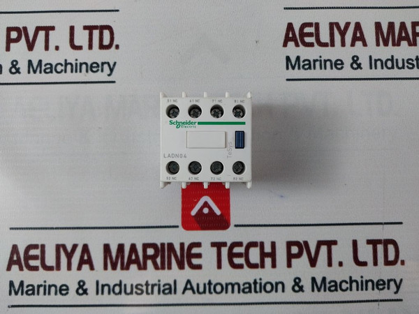 Lot Of 2X Schneider Electric Ladn04 Auxiliary Contact Block