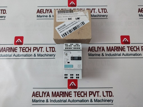 Siemens 3Rv1011-1Fa25 Motor Circuit Breaker 3.5-5 A