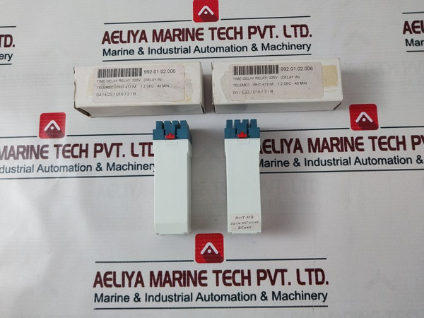 Telemecanique Rht 413 Time Delay Relay 220V 50-60Hz