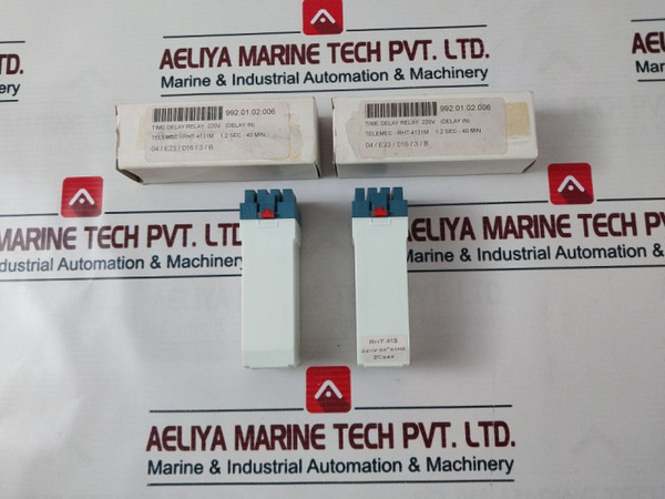Time Delay Relay Telemecanique Rht 413 New