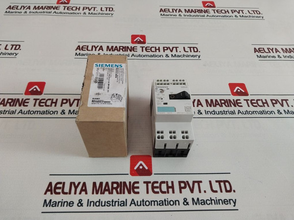 Siemens 3Rv1011-0Ea25 Circuit Breaker 600V Ac 0.28-0.4A 3-poles