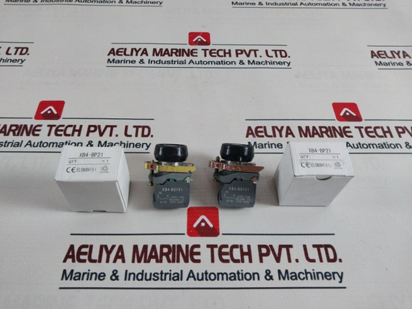 Push Button Schneider Electric Xb4-be101 Xb4-bp21 New