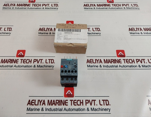 Siemens 3Ru2116-1Fb0 Thermal Overload Relay 24V Dc/2A