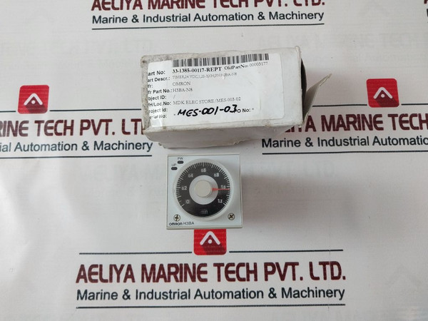 Omron H3Ba-n8 Timer Module 24 Vdc 00003177 33-1385-00117-rept