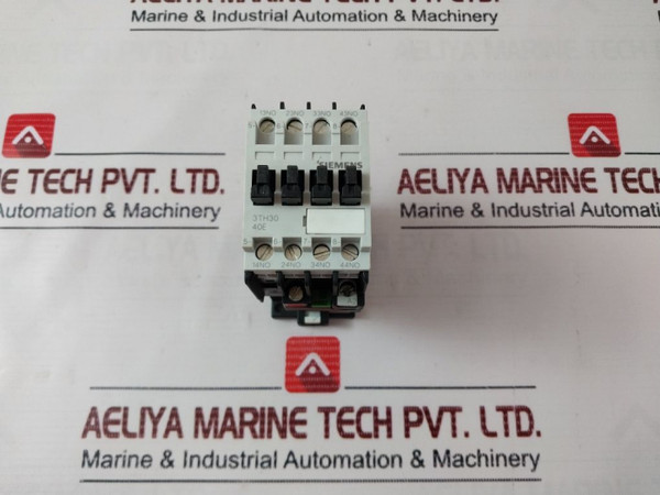 Air Break (Aux) Contactor Relay Siemens 3Th30 40-0B New