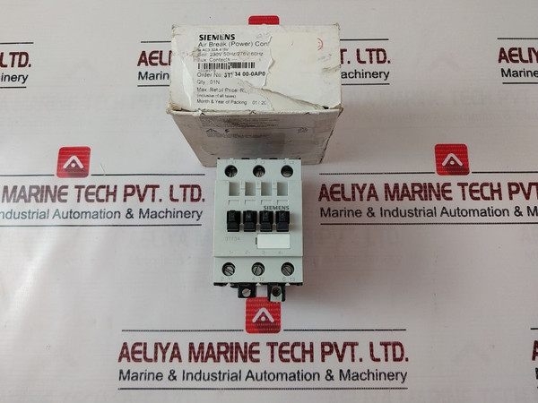 Siemens 3Tf34 00-0A Air Break (Power) Contactor