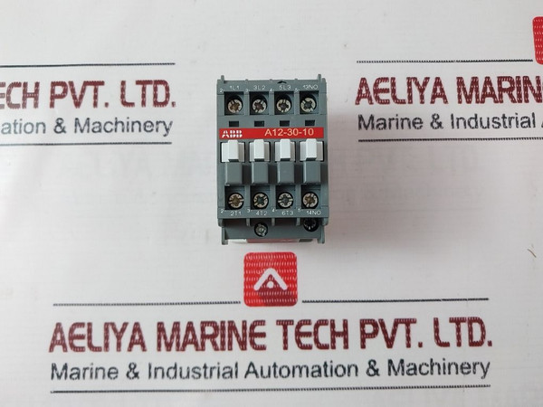 Abb A12-30-10 1Sbl161001R8410 3-pole Contactor 445-0948 110V