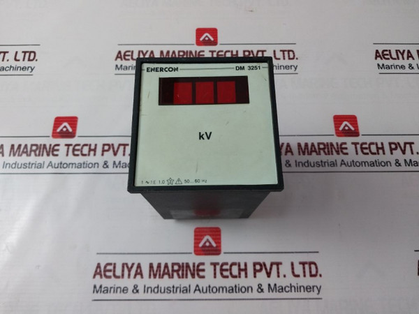 Panel Meter Enercon Dm 3251 - Enercon Used