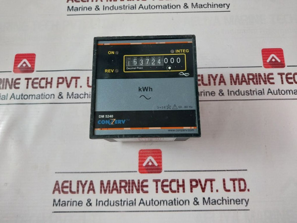 Energy Meter Conzerv Dm 5240 - True Rms Used