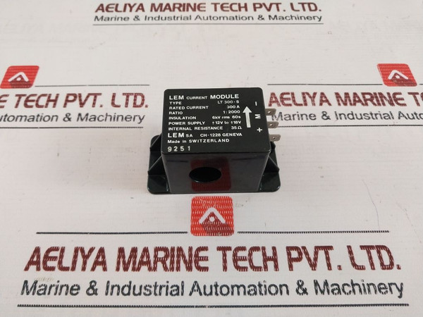 Lem Lt 300-s Current Transducer 300A