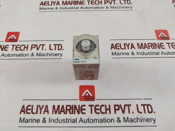 Omron H2A Motor Driven Timer 0-12H 60Hz Iec947 Ac-13 2A 250Vac