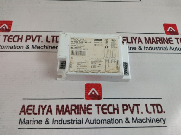 Tridonic Pc Pro 2X18 Fsq B101 Digital Ballast 220-240V Ac 50/60Hz Used