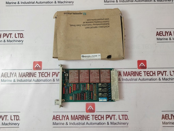 Pepperl+Fuchs Eg4-r 07219 Amplifier Connection Module Assembly