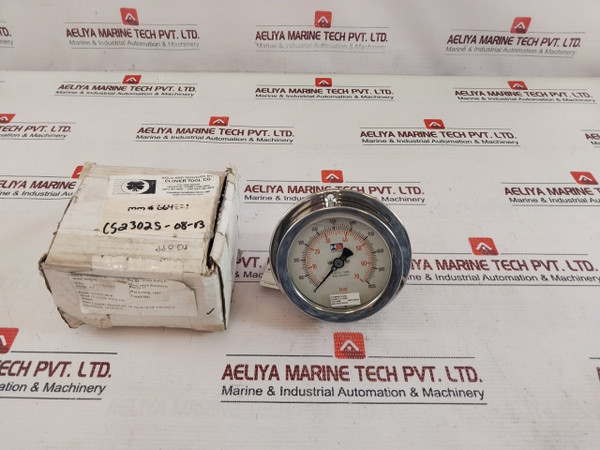 Stewarts-usa 316 S.S. Liquid Pressure Gauge 0-1000 Psi / 0-70 Bar