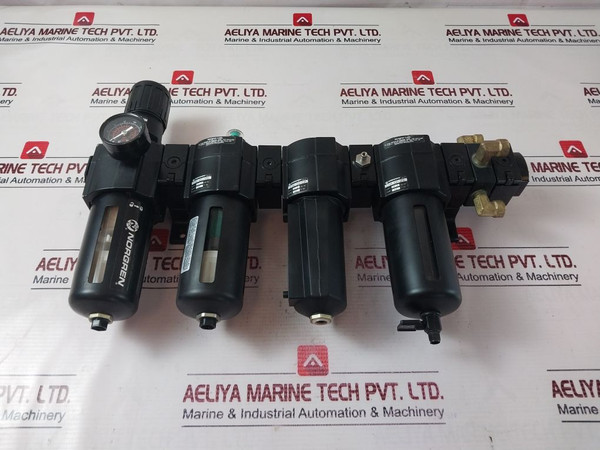 Norgren B74G4Gkap1Rmg Pneumatic Filter Regulator 150 Psig/10 Bar/1.04 Mpa