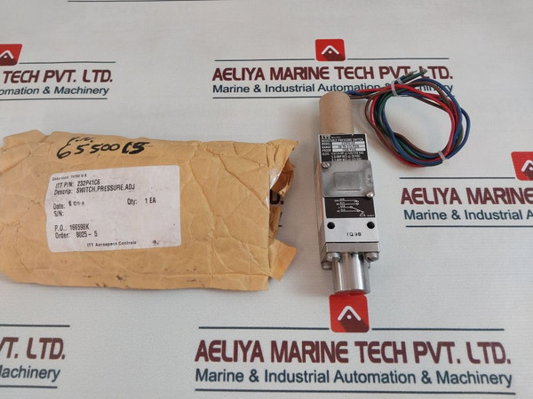 Itt 232P41C6 Adjustable Pressure Switch 50 To 275 Psig, 5A 28 Vdc