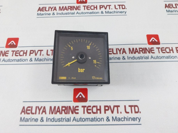 Panel Meter Celsa 0-16 Bar 4...20 Ma Used