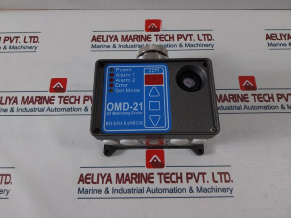Oil Monitoring Device Deckma Omd-21 Hamburg Gmbh New