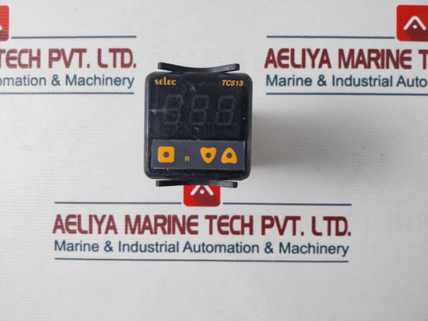 Temperature Controller Selec Tc513Bx - 1)Rly/Ssr Used