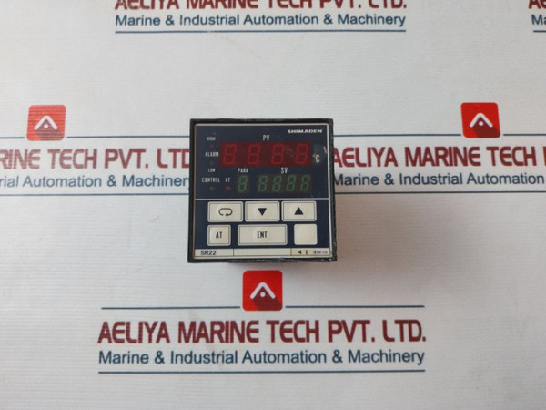 Temperature Controller Shimaden Sr2201-21B - Sr22 Used