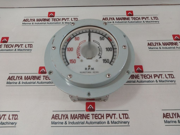 Electric Propeller Shaft Revolution Indicator Nunotani Keiki Used