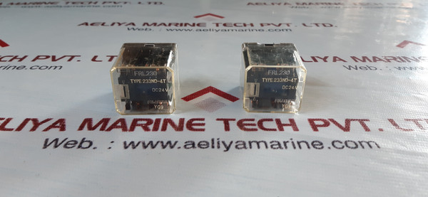 Lot Of 3X Fujitsu 233Nd-4T Relay Frl230 24V Dc