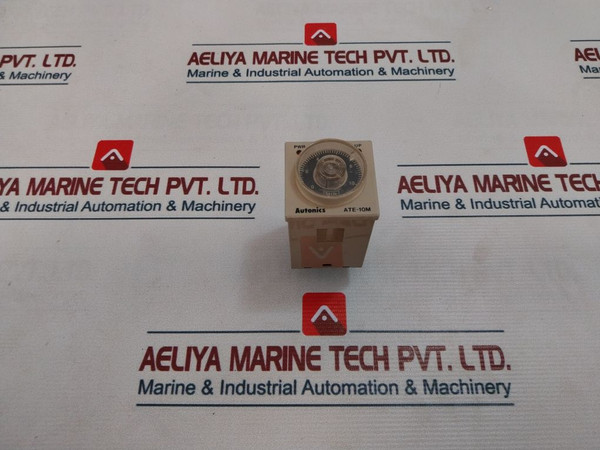 Autonics Ate-10M Solid State On Delay Timer 250 Vac 3A