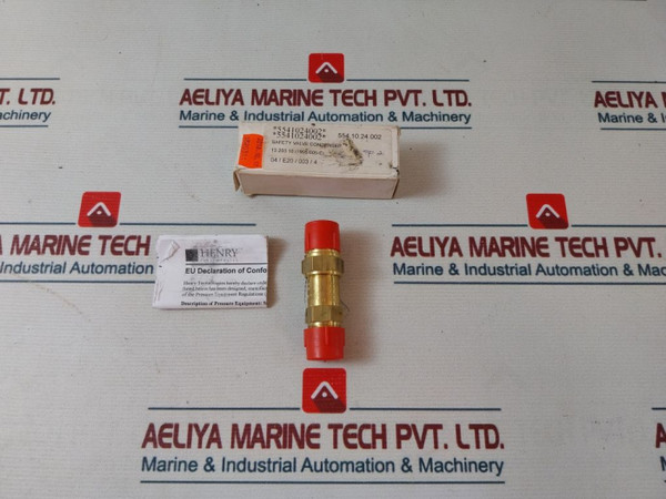 Henry 5231B-ce Safety Pressure Relief Valve 40C 1/2 Inch