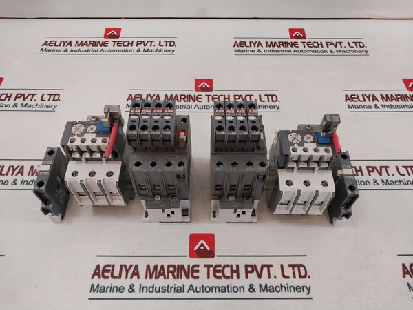 Abb A40 Contactor Cal5 Contact Blocks With Ta42 Series Overload Relay Set