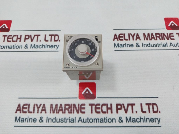 Omron H3Cr-a8E Solid State Timer 0-30 Sec 100-240Vac