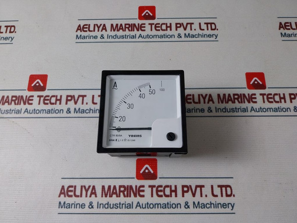 Yokins Sr96 Analog Ammeter Ctr 50/5A