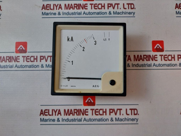 Aeg 0-3/6 Ka Analog Digital Panel Meter