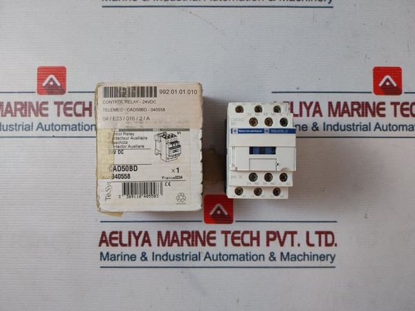 Telemecanique Cad50Bd Control Relay 24V Dc