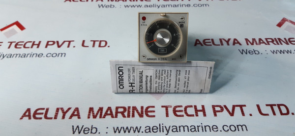 Omron H3Ba Timer Relay 0-10Min 24 Vdc