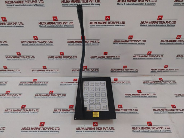 Intercom Control Panel Bartec Vodec Dx3Mc16 - 82-05-11528 New