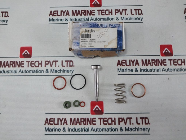Teamtec 12806 Repair Kit For Sludge Valve A6324
