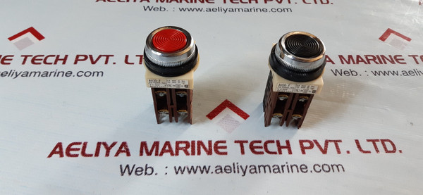 Lot Of 3X Fuji Electric Ah30-f Command Switch 10A 600V Ac Cont