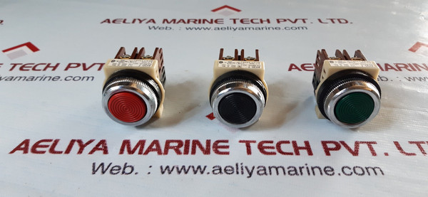 Fuji Electric Ah30-f Push Button Command Switch