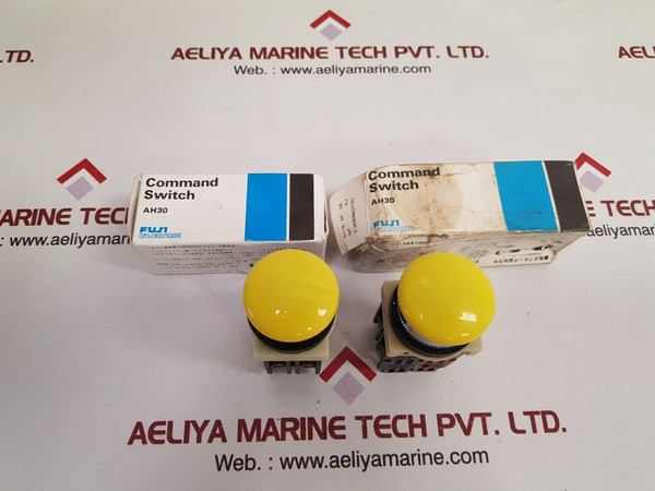 Fuji Electric Ah30-m Command Switch 10A 600V Ac Cont