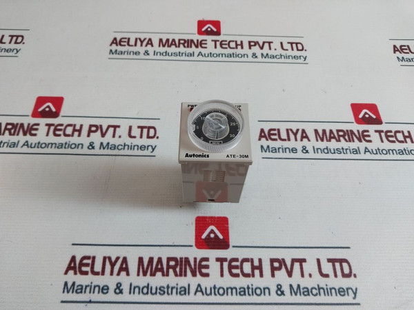 Autonics Ate-30M Analog Timer 0-30 Min 1C120A 250Vac 3A