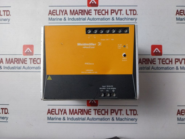 Weidmuller 1469520000 Din-rail Power Supply 960W 24V 40A