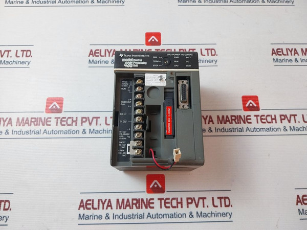 Texas Instrument 435 Central Processing Unit 110/220Vac 50/60Hz, 85-132/170-264V