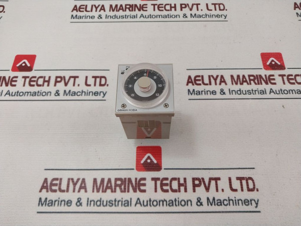 Omron H3Ba-n8H Timer Relay 110 Vac 50/60Hz 0-12 Sec 5A 250Vac