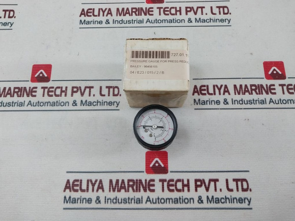 Pressure Gauge Bailey 727.01.11.105 New