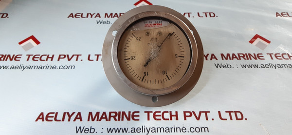 Waaree Ss 316 Pressure Gauge 0 To 25 Bar
