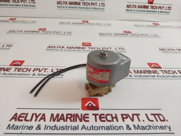 Solenoid Valve Saginomiya Gev-s323Gq33 Oil Japan Used